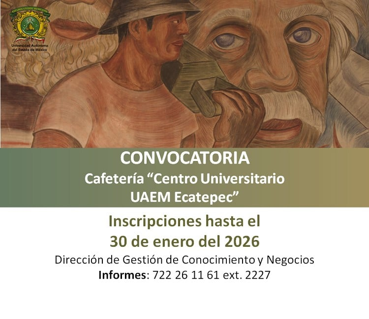 Convocatoria Cafetería "Centro Universitario UAEM Ecatepec"