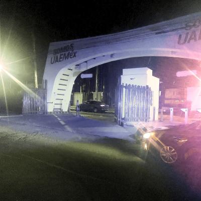 Toluca, México.- Presencia de patrulla de la policía municipal de Toluca, horario nocturno, junio de 2022