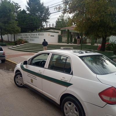 Unidad móvil para supervisión de seguridad universitaria en la Unidad Académica Profesional Cuautitlán Izcalli, agosto 2022