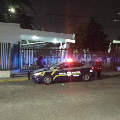 Toluca, México.- Patrullaje nocturno en las inmediaciones de Ciudad Universitaria por parte de la Policía Municipal de Toluca. Mayo de 2022