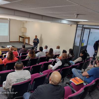 Toluca, México. Curso de capacitación de primeros auxilios a personal de la Dirección de Seguridad y Protección Universitaria, realizada el 4 de junio 2022. 